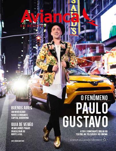 Paulo Gustavo - Avianca em Revista #101